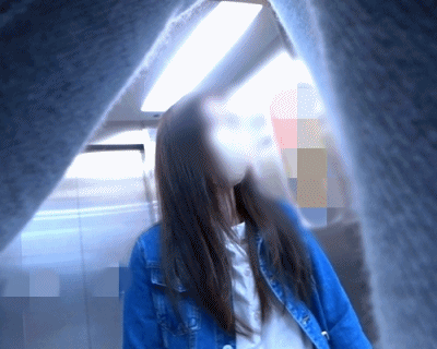 【ワンピの中の秘密】ノーブラ爆乳お姉さん☆圧巻の下乳アングル!!!