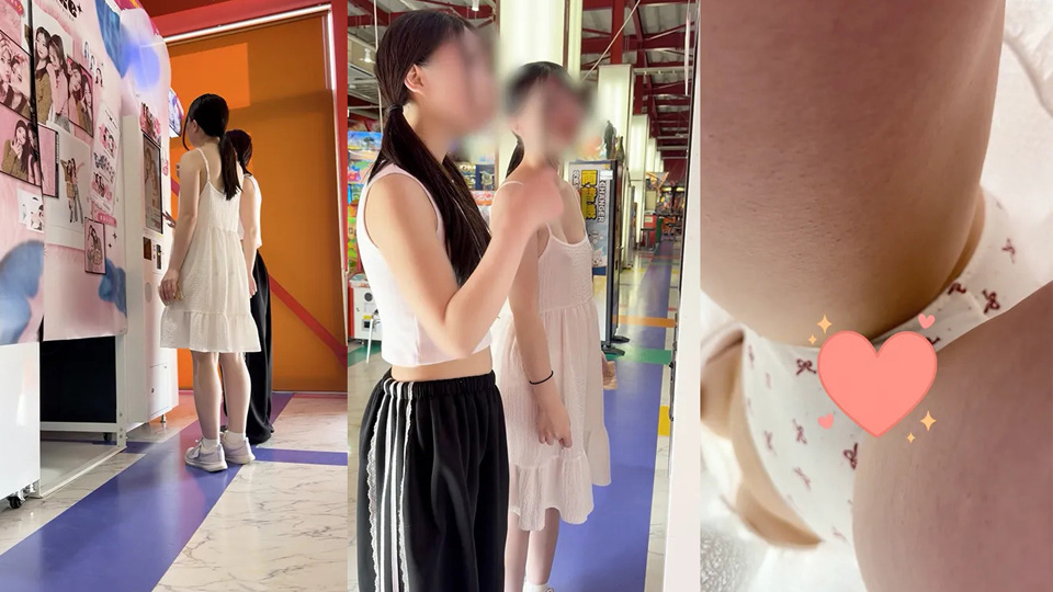 【危険】高学年女子の白ワンピの中に入りたい！最安値