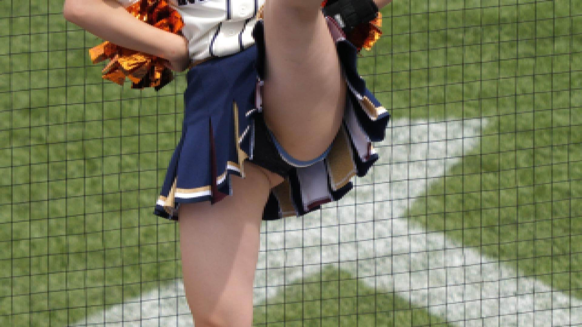 なにわガールズ1188【4K】 これがチア衣装の進化系!?　メッシュスパッツでムレムレ軽減…　おパンティー見え！
