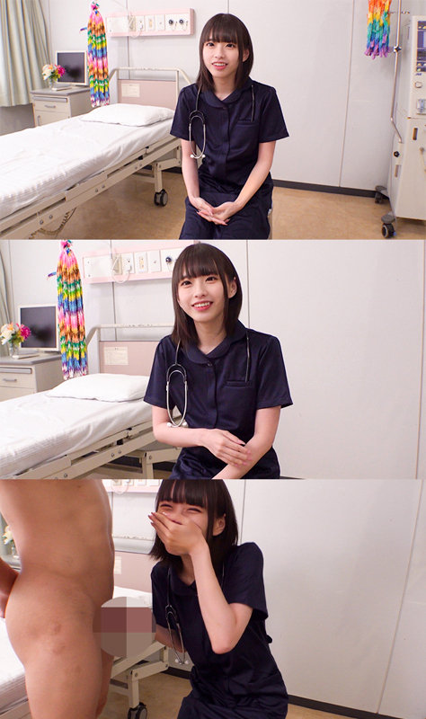 【こはるちゃん】スマホ画面割れる透明感!白衣の天使---が魅せる清純×ツンデレの極み